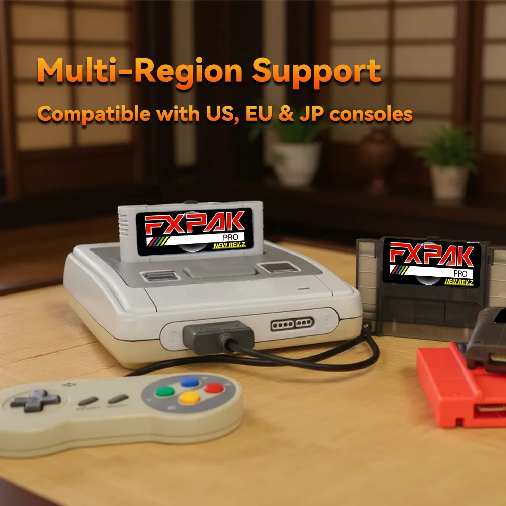 FXPAK Pro Rev.Z Version For SD - đánh giá và giá Arcade Z