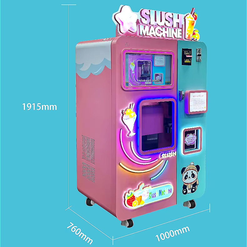 Smart Slushy Vending Machine F - đánh giá và giá Slushie Machine Vending