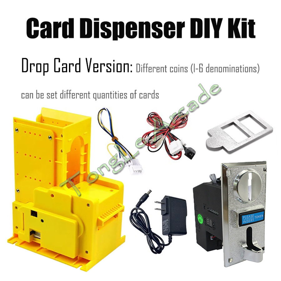 Arcade Card Dispenser DIY Kit  - đánh giá và giá Arcade Card Vending Machine