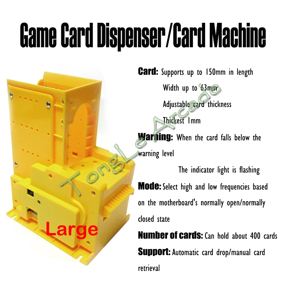 Arcade Card Dispenser DIY Kit  - đánh giá và giá Arcade Card Vending Machine