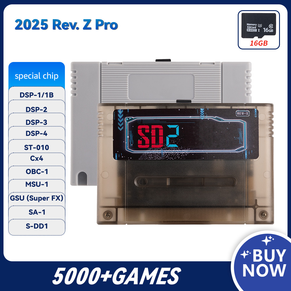 SD2 Game SNES for SD2SNES Rev. - đánh giá và giá Arcade Z