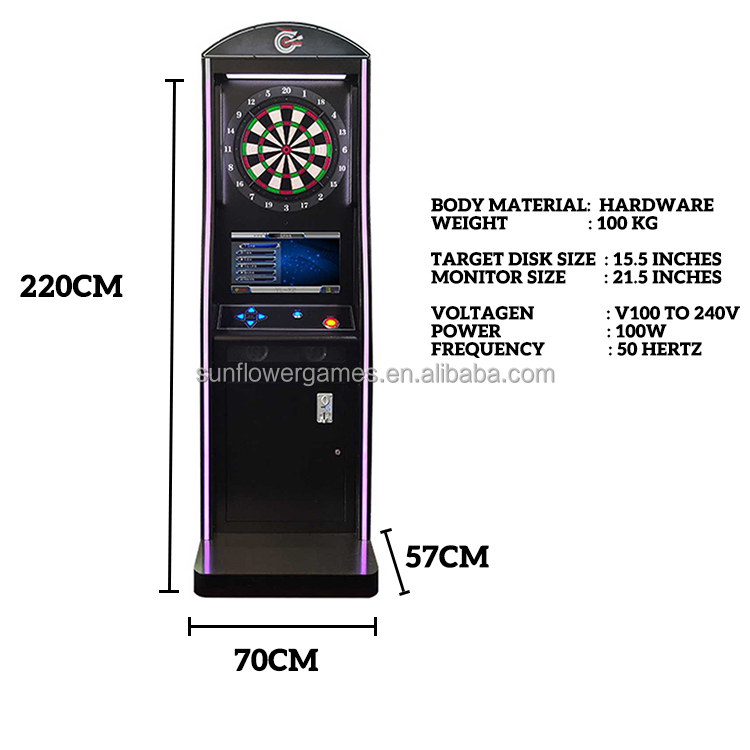 Arcade Dartboard Cabinet  Cust - đánh giá và giá Electronic Dartboard Cabinet